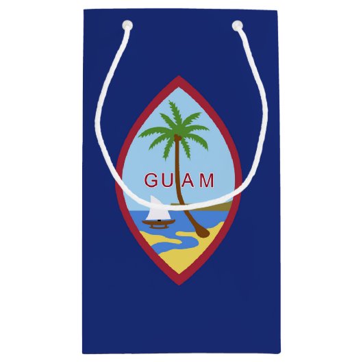 Guam Flag Klein Cadeauzakje (Achterkant)