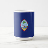 Guam Flag Koffiemok (Center)