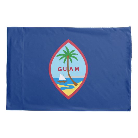 Guam Flag Kussensloop (Achterkant)