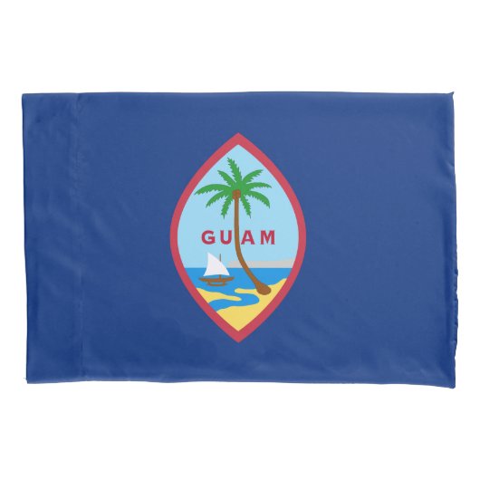 Guam Flag Kussensloop (Voorkant)