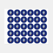 Guam Flag Labels (Vel)