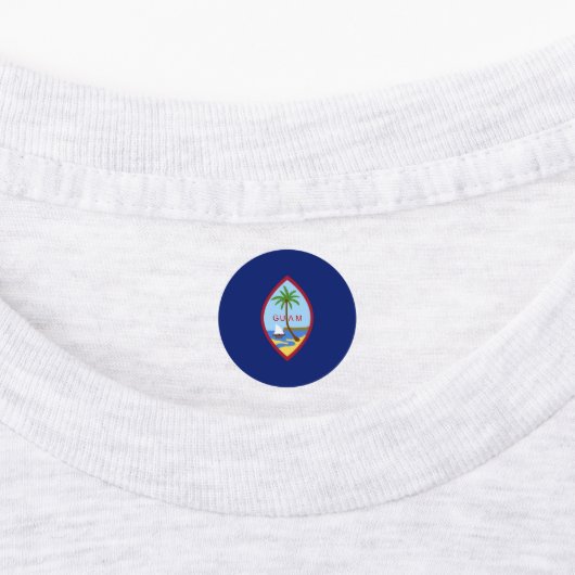 Guam Flag Labels (Aangebracht)