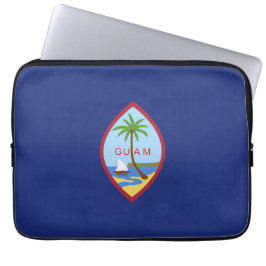 Guam Flag Laptop Sleeve