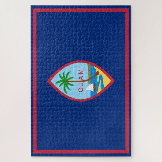 Guam Flag Legpuzzel (Verticaal)
