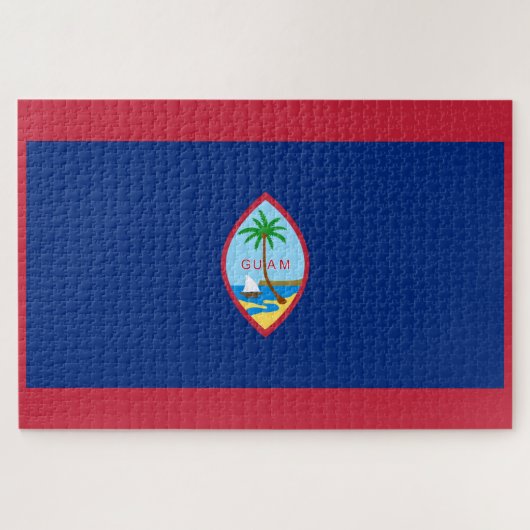 Guam Flag Legpuzzel (Horizontaal)