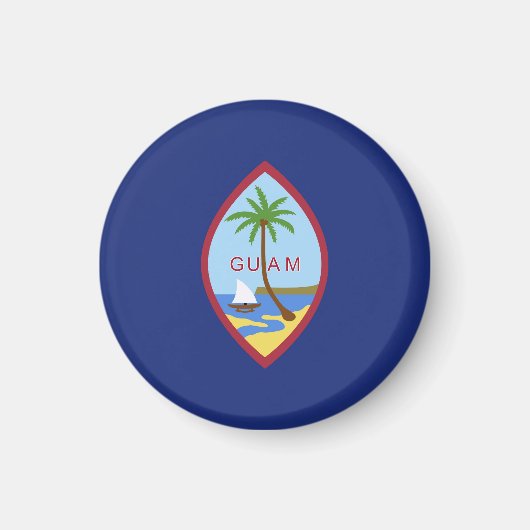 Guam Flag Magneet (Voorkant)