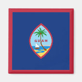 Guam Flag Magneet (Voorkant)