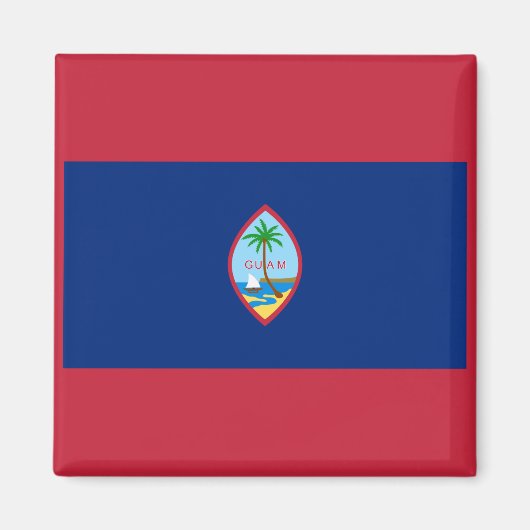 Guam Flag Magneet (Voorkant)