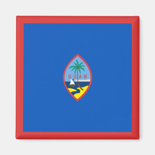 Guam Flag Magnet (Voorkant)