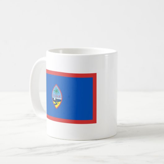 Guam Flag ~ Map Mok (Voorkant links)