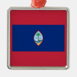 Guam Flag Metalen Ornament