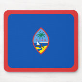 Guam Flag Mousepad Muismat (Voorkant)