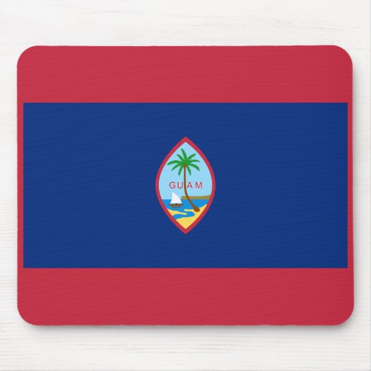 Guam Flag Muismat (Voorkant)