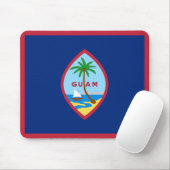 Guam Flag Muismat (Met muis)
