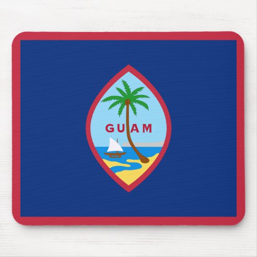 Guam Flag Muismat (Voorkant)