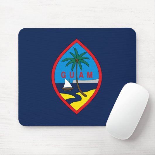 Guam Flag Muismat (Met muis)