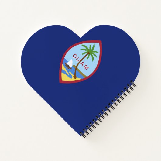 Guam Flag Notitieboek (Achterkant)