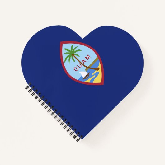 Guam Flag Notitieboek (Voorkant)