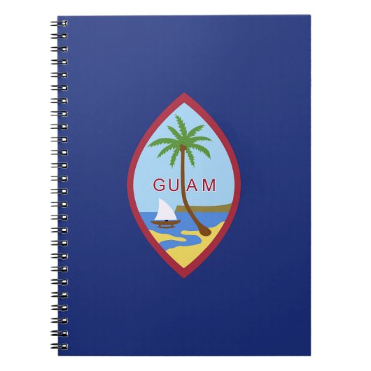 Guam Flag Notitieboek (Voorkant)