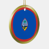 Guam Flag Ornament (Rechts)