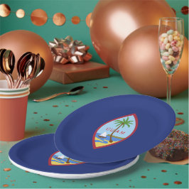 Guam Flag Papieren Bordje