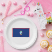 Guam Flag Papieren Bordje (Feest)