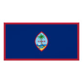 Guam Flag Perfect Poster (Voorkant)