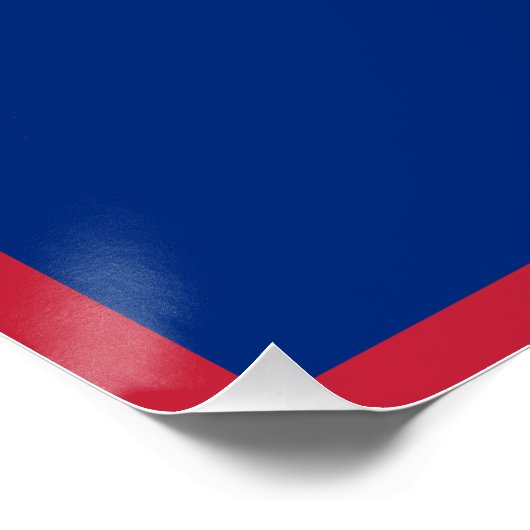 Guam Flag Perfect Poster (Hoek)