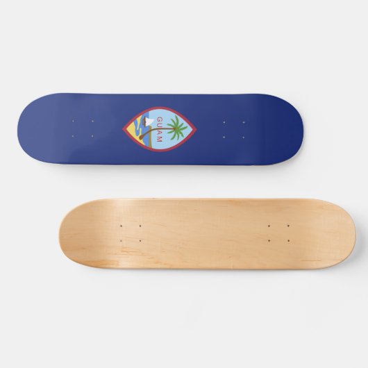 Guam Flag Persoonlijk Skateboard (Horizontaal)