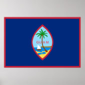 Guam Flag Poster (Voorkant)