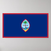Guam Flag Poster (Voorkant)