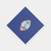 Guam Flag Servet (Hoek)