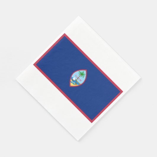 Guam Flag Servet (Hoek)