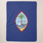 Guam Flag Sherpa Deken (Voorkant)