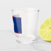 Guam Flag Shot Glas (Rechts)