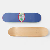 Guam Flag Skateboard (Horizontaal)