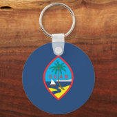 GUAM FLAG SLEUTELHANGER (Voorkant)