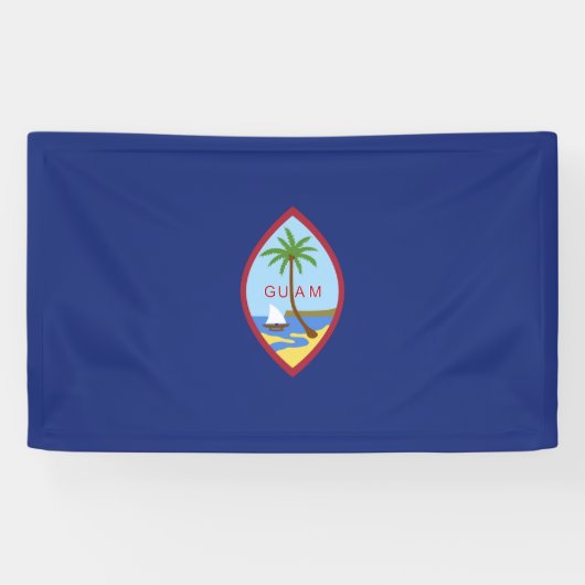 Guam Flag Spandoek (Horizontaal)
