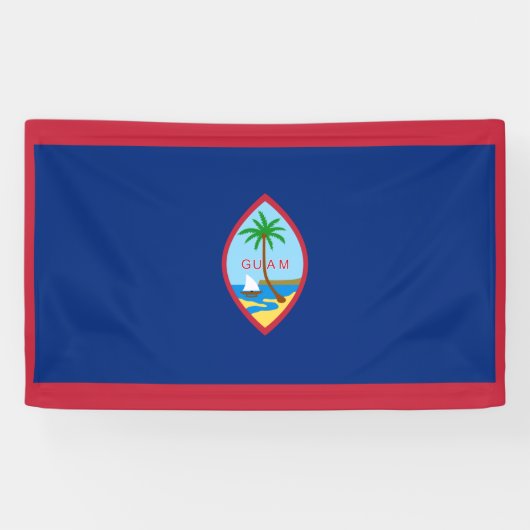 Guam Flag Spandoek (Horizontaal)