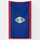 Guam Flag Spandoek (Verticaal)