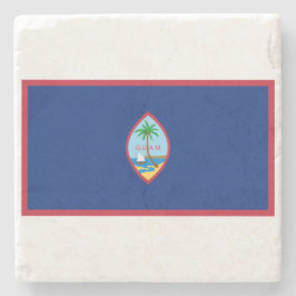 Guam Flag Stenen Onderzetter