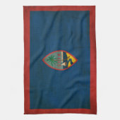 Guam Flag Theedoek (Verticaal)