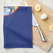 Guam Flag Theedoek (Quarter Fold)