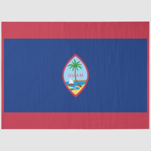 Guam Flag Tissuepapier (Voorkant)