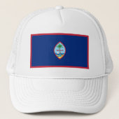 Guam Flag Trucker Pet (Voorkant)