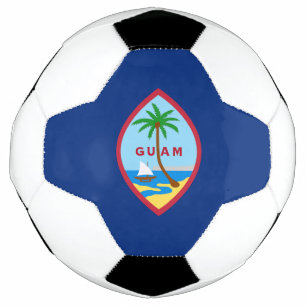 Guam Flag Voetbal