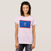 Guam Flag x Map T-Shirt (Voorkant volledig)