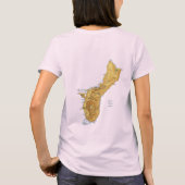 Guam Flag x Map T-Shirt (Achterkant)