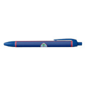 Guam Flag Zwarte Inkt Pen (Bovenkant)