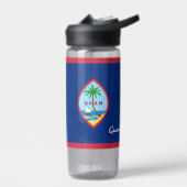 Guam fles, patriottische Guam vlag Waterfles (Links)